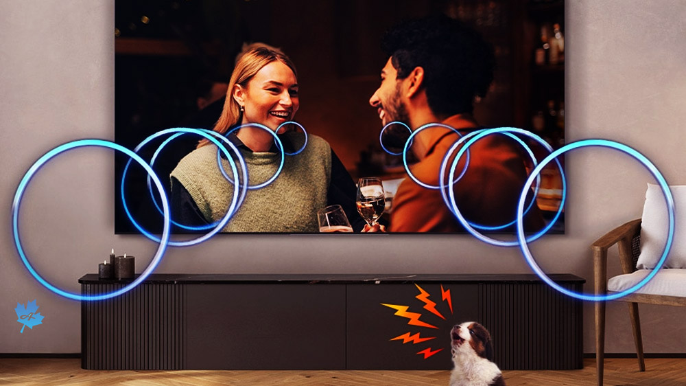 وضوح صدای تلویزیون کیولد Q8F