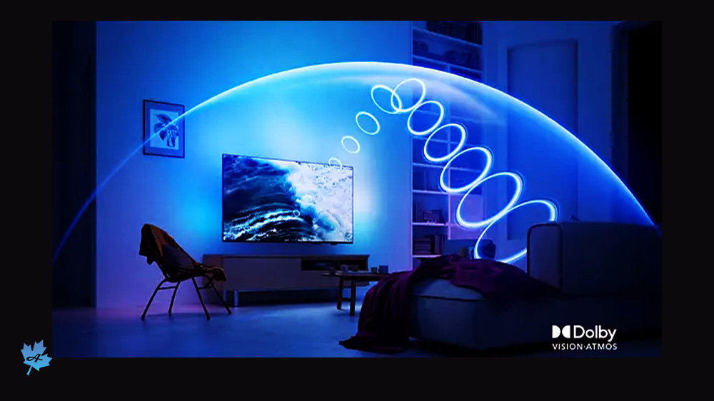 تجربه سینمایی محتوا با تلویزیون Philips 65OLED909