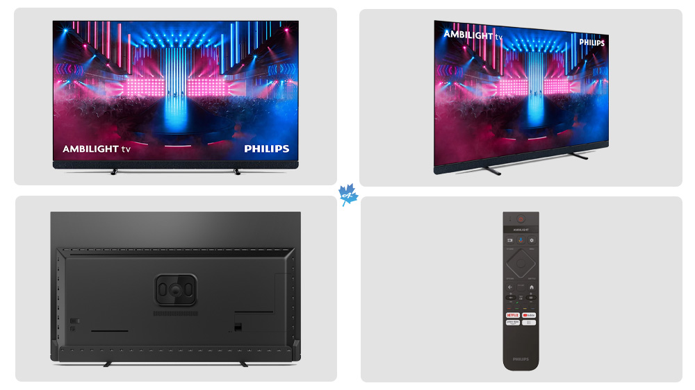 دیزاین و طراحی تلویزیون OLED فیلیپس 909