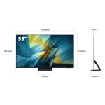 ابعاد سایز 55 اینچ s95f