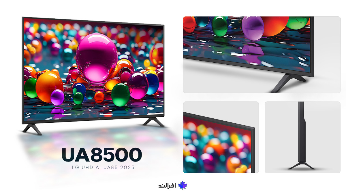 تلویزیون ال جی 86UA8500 طراحی و دیزاین تلویزیون سری 8 ال جی 86UA8500